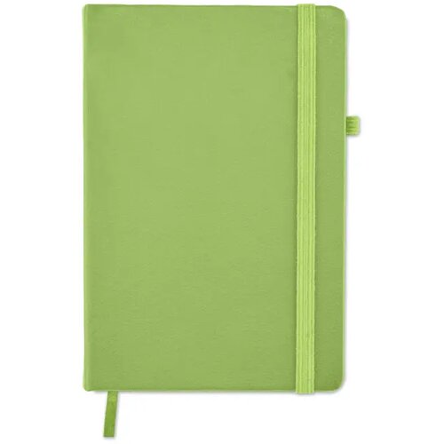Gerecycled pu a5 notitieboek Arpu limoen
