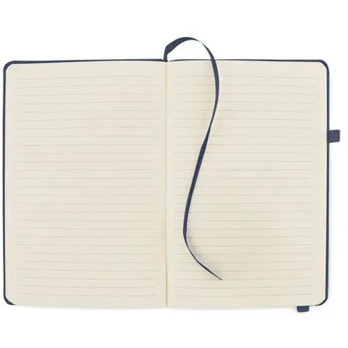 Gerecycled pu a5 notitieboek Arpu marineblauw