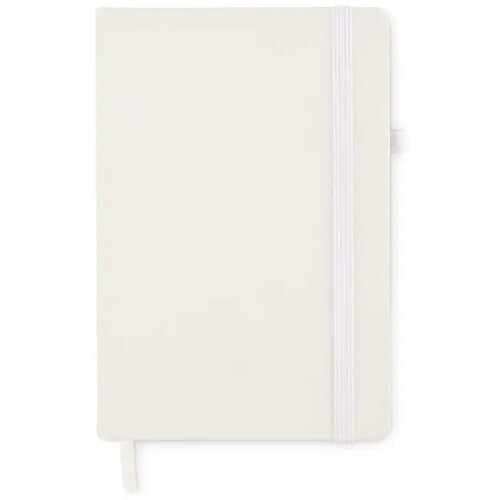 Gerecycled pu a5 notitieboek Arpu wit