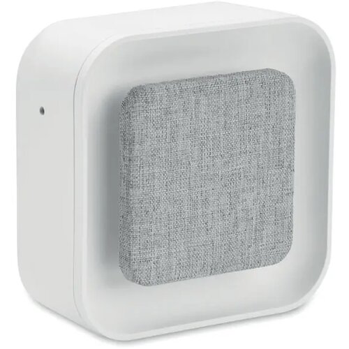Gerecyclede abs/rpet wekker Luce wit