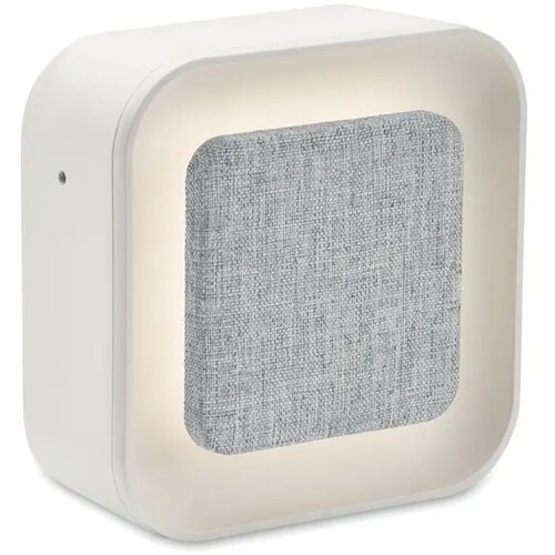 Gerecyclede abs/rpet wekker Luce wit