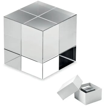Glazen kubus award Kubeward transparant Glazen kubus award Kubeward transparant