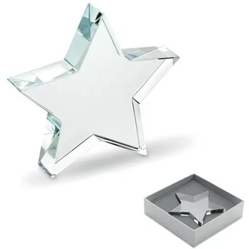 Glazen ster award Starward transparant Glazen ster award Starward transparant