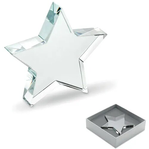 Glazen ster award Starward transparant