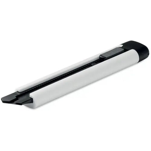 Groot intrekbaar afbreekmes Blade + wit