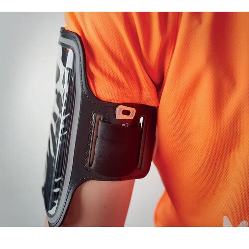 Grote neopreen telefoonhoes Armphone + zwart