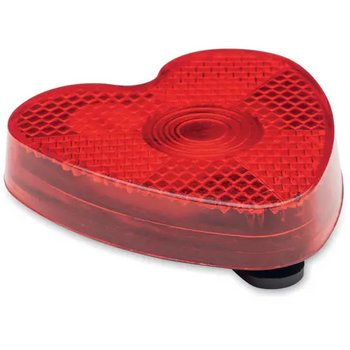 Hartvormige reflectorlamp Haert rood