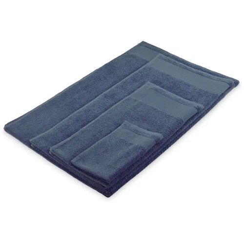 Katoenen badhanddoek Island 100 blauw