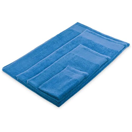 Katoenen badhanddoek Island 100 royal blauw