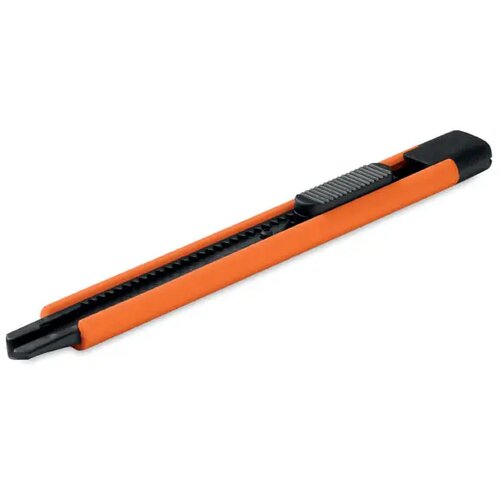 Klein intrekbaar afbreekmes Blade oranje