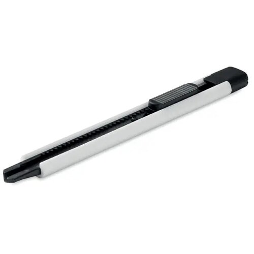Klein intrekbaar afbreekmes Blade wit