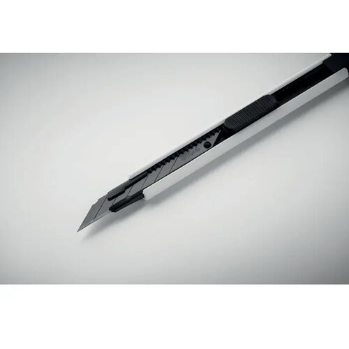 Klein intrekbaar afbreekmes Blade wit