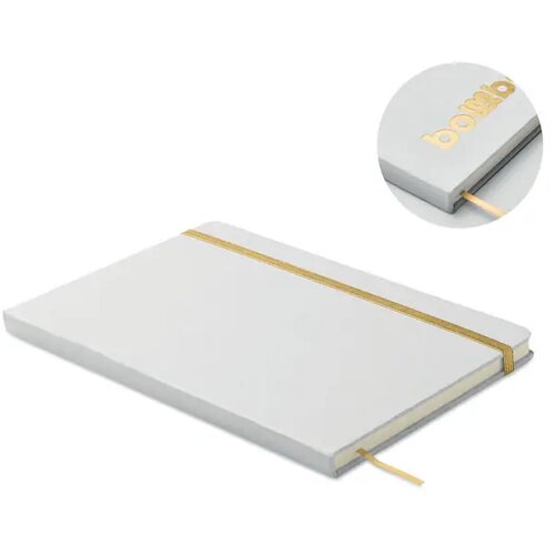 Kleur onthullend a5 notitieboek Route white goud