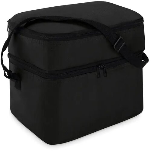 Koeltas polyester 600d Casey zwart
