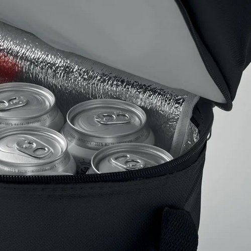 Koeltas polyester 600d Casey zwart