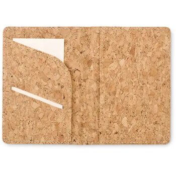Kurken paspoorthouder Corkpass beige