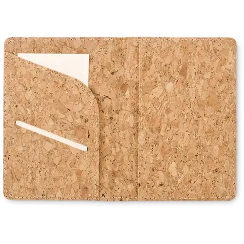 Kurken paspoorthouder Corkpass beige