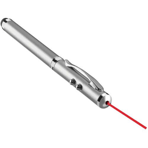 Laser pointer touch pen Triolux mat zilver