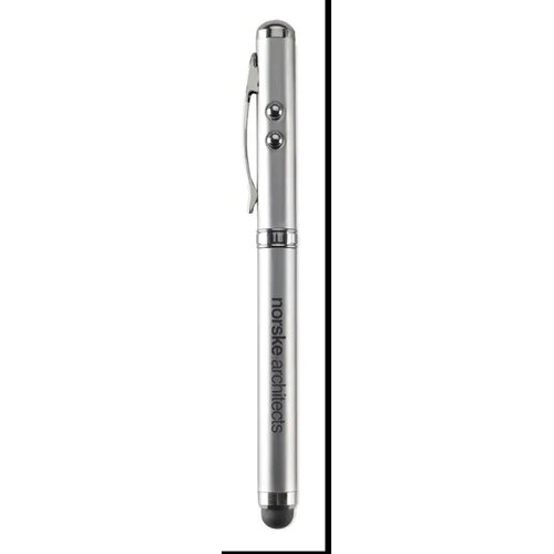 Laser pointer touch pen Triolux mat zilver