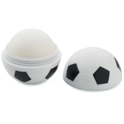 Lippenbalsem voetbal Ball wit/zwart