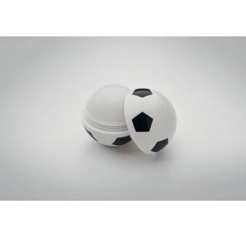 Lippenbalsem voetbal Ball wit/zwart