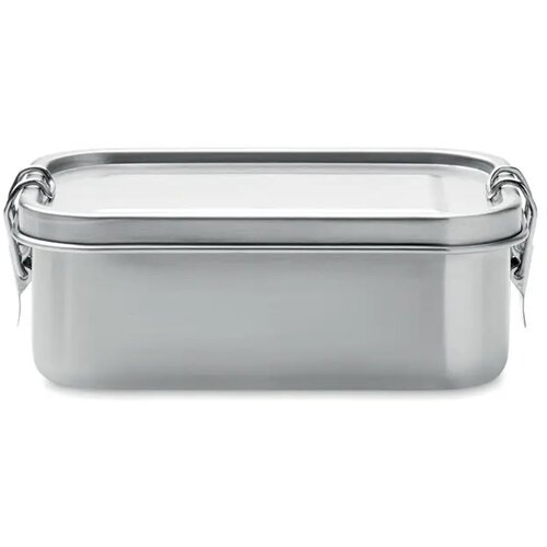 Lunchbox 750ml Gobuddy mat zilver
