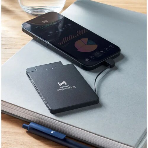 Magnetische powerbank 2500 mah Slimpo zwart