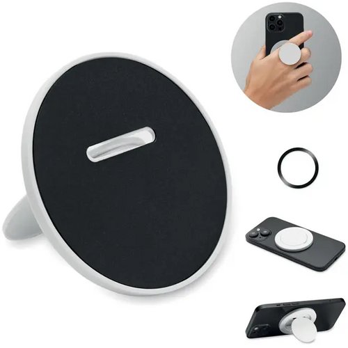 Magnetische telefoonhouder Able wit