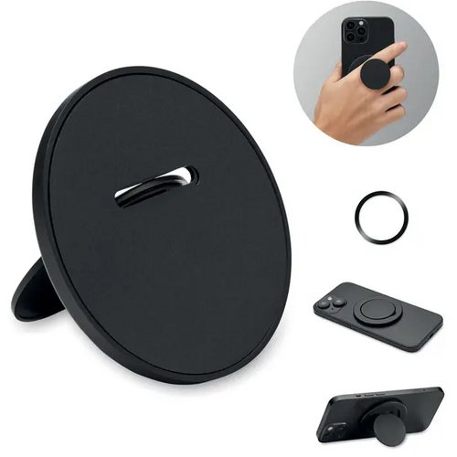 Magnetische telefoonhouder Able zwart
