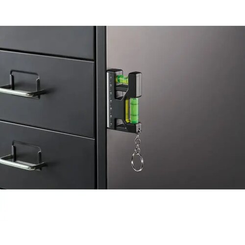 Magnetische waterpas abs sleute Magevel zwart