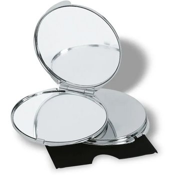 Make-up spiegel Guapas glanzend zilver