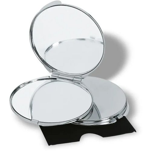 Make-up spiegel Guapas glanzend zilver