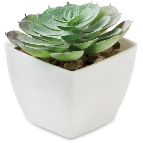 Mini kunstplant Artieche wit