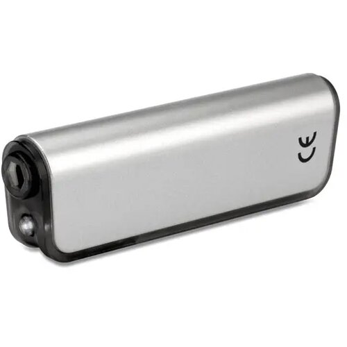 Multifunctionele led-zaklamp Alutool transparant grijs