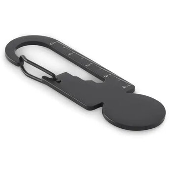 Multifunctionele sleutelhanger Multikey zwart Multifunctionele sleutelhanger Multikey zwart