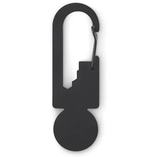 Multifunctionele sleutelhanger Multikey zwart