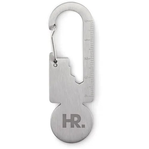 Multifunctionele sleutelhanger Multikey zilver