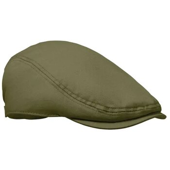 Newsboy platte pet 235g/m² Flat peak legergroen Newsboy platte pet 235g/m² Flat peak legergroen