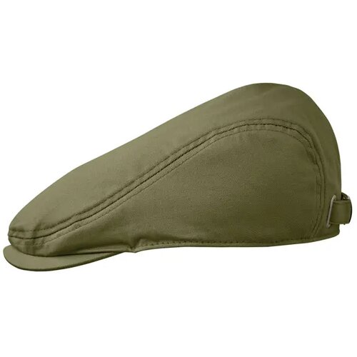 Newsboy platte pet 235g/m² Flat peak legergroen