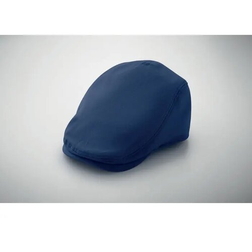 Newsboy platte pet 235g/m² Flat peak blauw