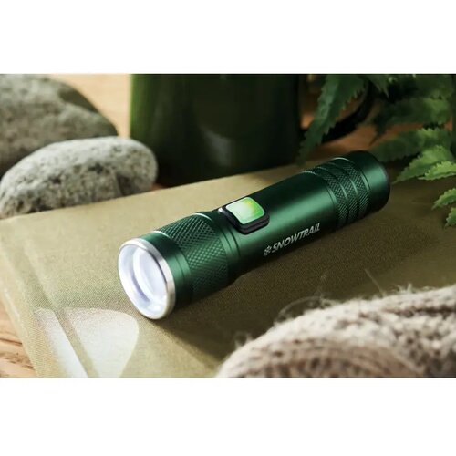 Oplaadbare cob zaklamp Flashra Groen