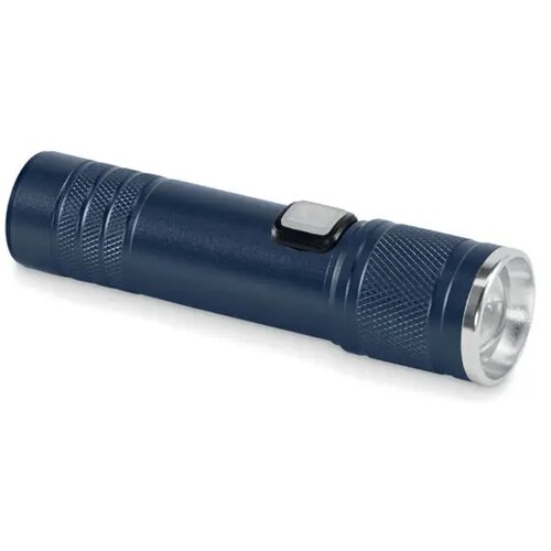Oplaadbare cob zaklamp Flashra marineblauw