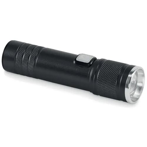 Oplaadbare cob zaklamp Flashra zwart
