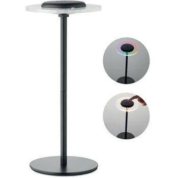 Oplaadbare ijzeren tafellamp Lounge zwart
