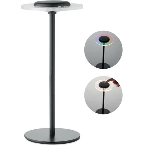 Oplaadbare ijzeren tafellamp Lounge zwart