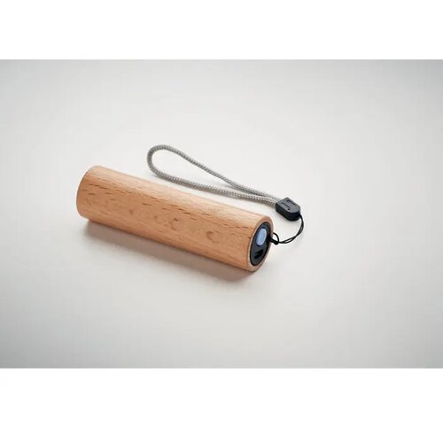 Oplaadbare zaklamp beukenhout Lite hout