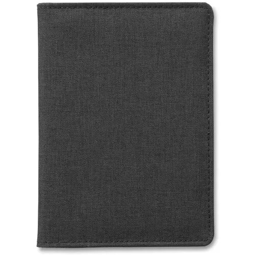 Paspoort etui, 2 tone Shieldoc zwart