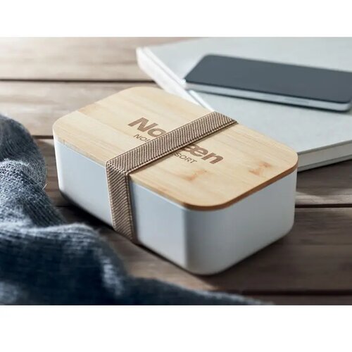 Pla maïs lunchdoos 1000ml Beibabox beige