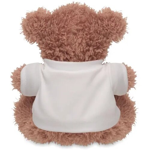 Pluche teddybeer dokter Doc wit