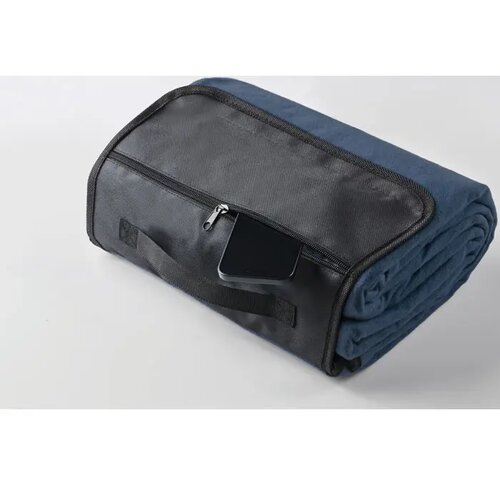 Polar fleece picknickdeken Costa blauw